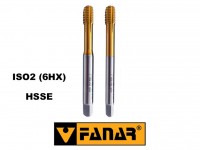 Formhahn M - HSSE TiN ISO2 6HX SR, DIN2174, 22SN 223052, FANAR
