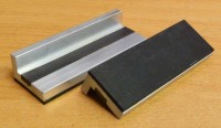 Gummibackeneinsätze für YORK-Schraubstock, mit Magnetband