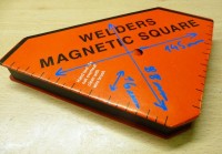 Magnet winkelig, magnetische Spannvorrichtung 145x87x16mm 70/40 kg- Winkel 90°, 135°, 45°