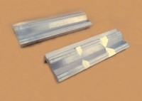 Einlagen für Schraubstock YORK 80 mm - Aluminium mit Prisma mit magnetischem Band