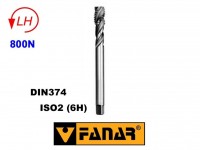 Maschinengewindebohrer M30x2,0 links HSSE ISO2 (6H) DIN374 Spiral (40°) , FANAR