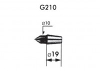 G210-Aufsatz für austauschbare VLC-Schwenkspitzen