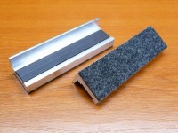 Einlagen der Backen für Schraubstock YORK 80 mm - Filz mit magnetischem Band