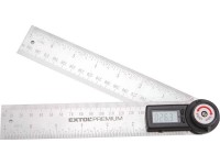Digitaler Winkelmesser mit Lineal 200 mm Extol Premium