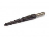Stufenbohrer für Metall 6-12mm HSS-XE Titan-TEC mit 4br. Spiralnut, Karnasch