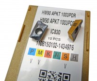 Austauschbare Schneideplatte APKT 1003PDR-HM90 IC830 , Iscar