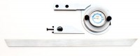 Optischer Winkelmesser mit Zeigerscheibe und Messer 300 mm, Schut