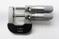 Bügelmikrometer 0-25 mm, DIN863, für Messung der Toleranz