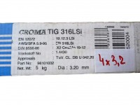 Schweißdraht 3,2 mm ELGA CROMA 316LSi TIG , 1kg