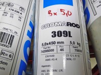 Elektroden 5,0 x 450 mm ELGA Cromarod 309L , Packung 5 kg